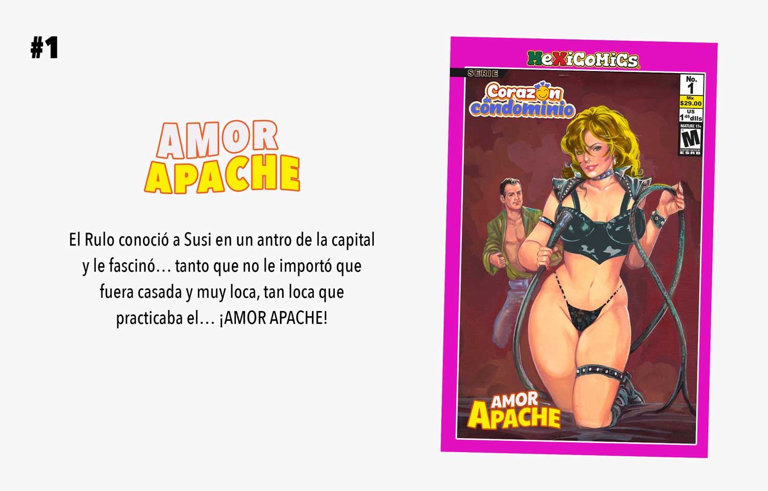 Mexicomics - Amor de condominio - Amor apache